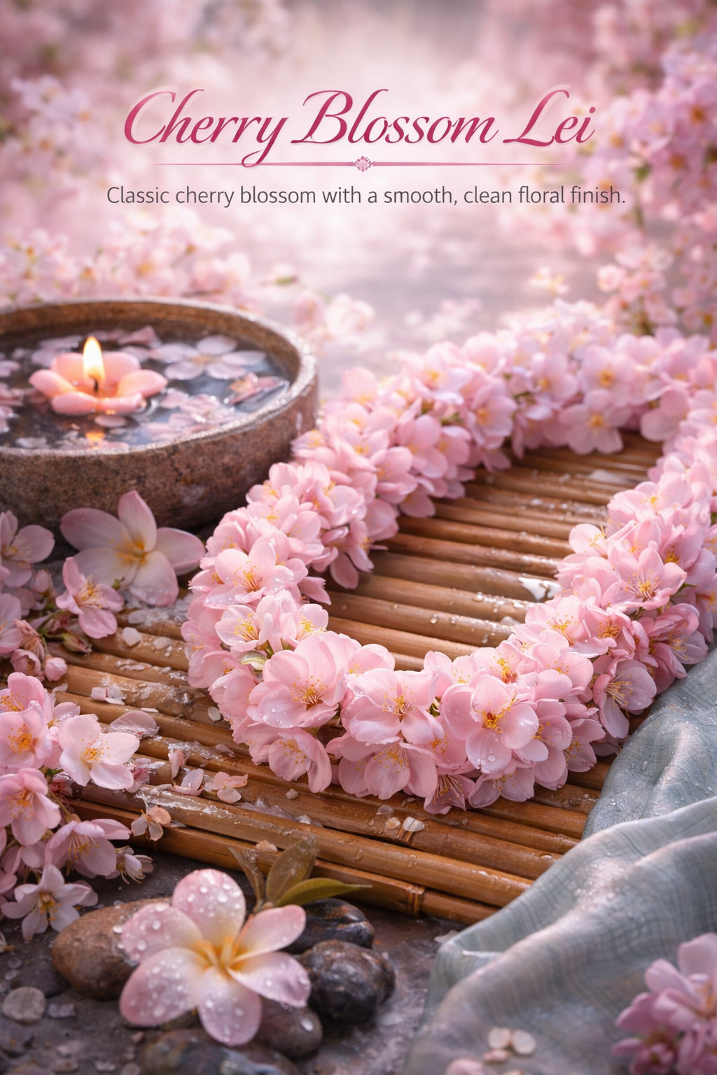 Cherry Blossom Lei