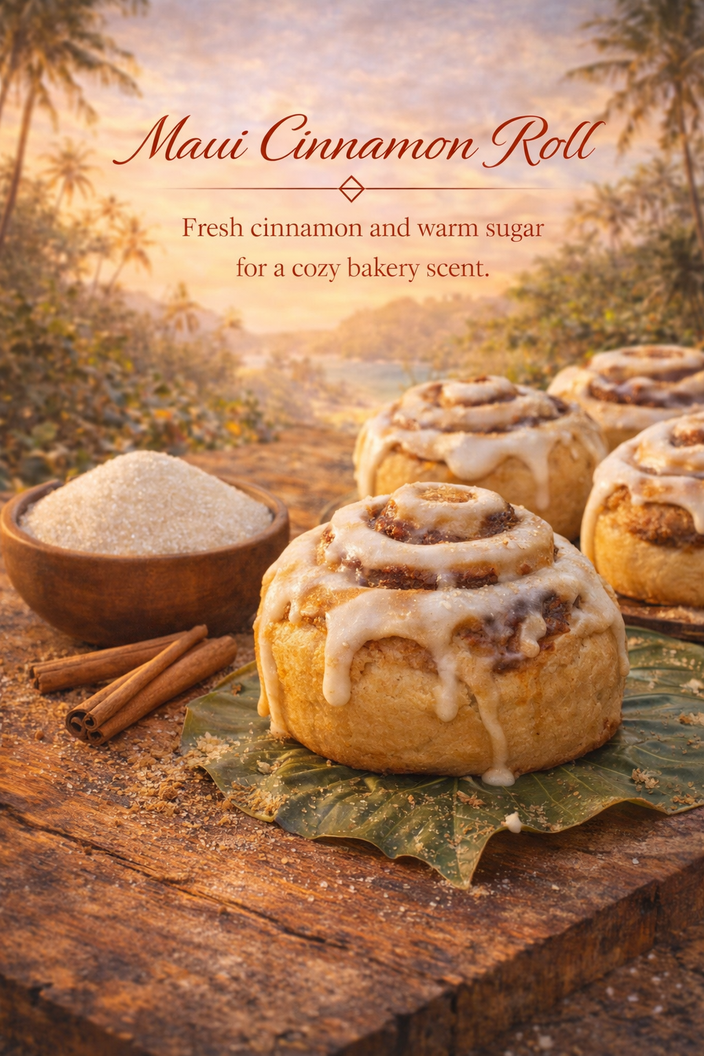 Maui Cinnamon Roll