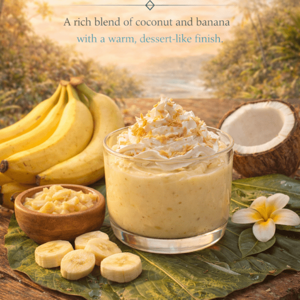 Coconut Banana Custard