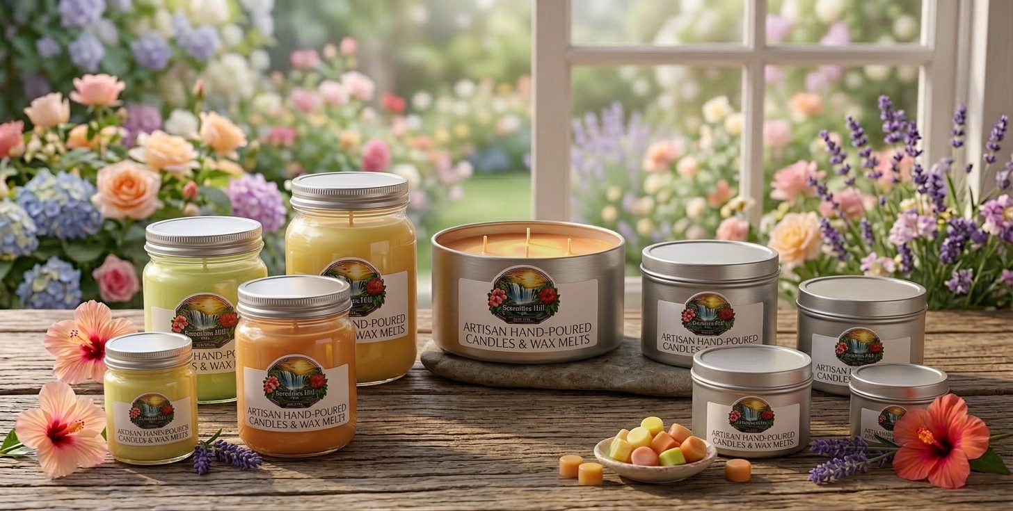 Fresh citrus candle